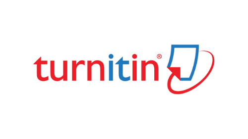 Turnitin logo in red and blue