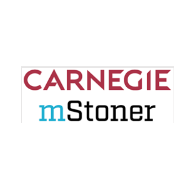 Carnegie and mStoner logos