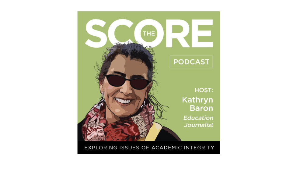 The Score Podcast Kathryn Baron Host image