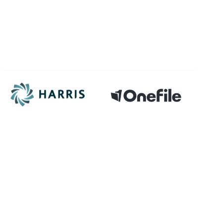 Harris and Onefile company logos