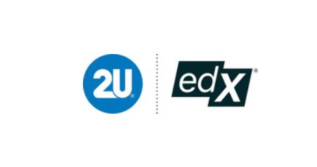 2U and edX logos