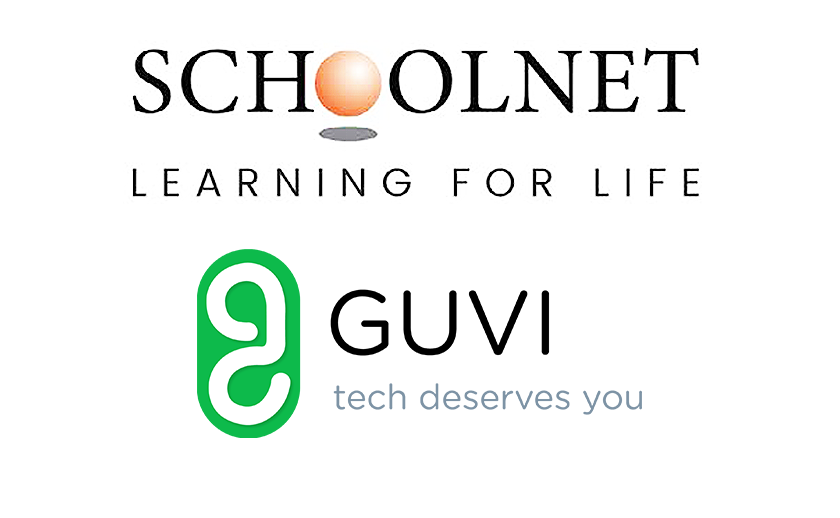 Schoolnet and Guvi company logos